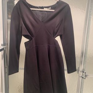 Halston Heritage never worn! Cut out black dress